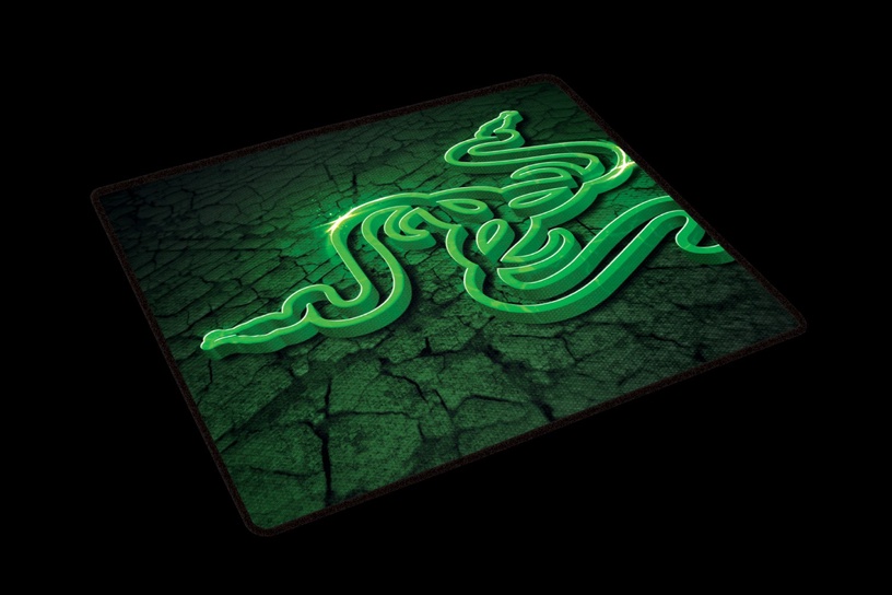 Pelės kilimėlis Razer, 21.5 cm x 27 cm x 0.3 cm, juoda/žalia