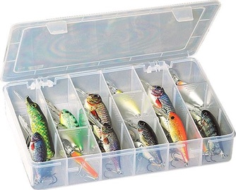 Makšķerēšanas kaste Jaxon Fishing Box RH-101, 28 cm, caurspīdīga