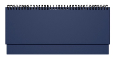 Galda kalendārs Timer Memo Balad 2024, tumši zila, 11.2 cm x 29 cm