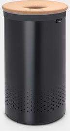 Veļas kaste Brabantia Laundry Bin, 60 l, brūna/melna