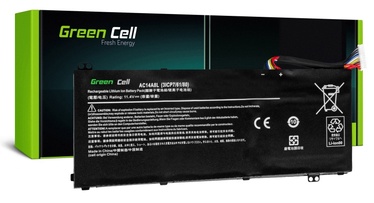 Klēpjdatoru akumulators Green Cell AC54, 3.8 Ah, LiPo