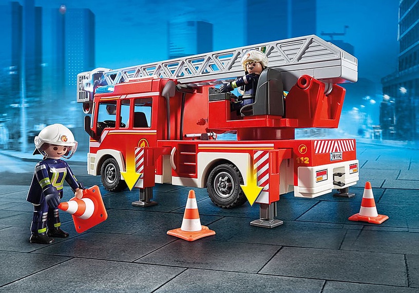 Конструктор Playmobil City Action Fire Ladder Unit 9463 9463, пластик