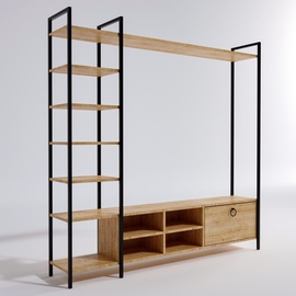TV-laud Kalune Design Demirli, tamm, 180 cm x 40 cm x 180 cm