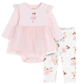 Набор одежды, для девочек/для младенцев Cool Club Ballerina CCG2702252-00, белый/светло-розовый, 86 см