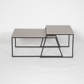 Kohvilaud Kalune Design Orta Sehpa, pruun/hall, 50 cm x 88 cm x 38 cm