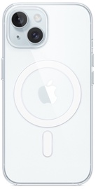 Telefona vāciņš Apple Clear Case with MagSafe, iPhone 15, caurspīdīga