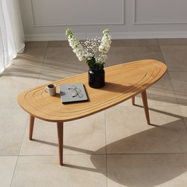 Журнальный столик Kalune Design Sweet, коричневый, 50 см x 115 см x 38 см