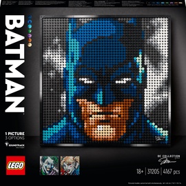 Konstruktors LEGO® Art Jim Lee Batman™ kolekcija 31205
