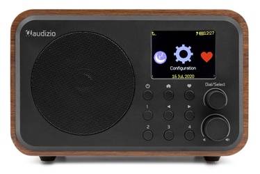 Radijo imtuvas Audizio Venice 102.222, ruda/juoda