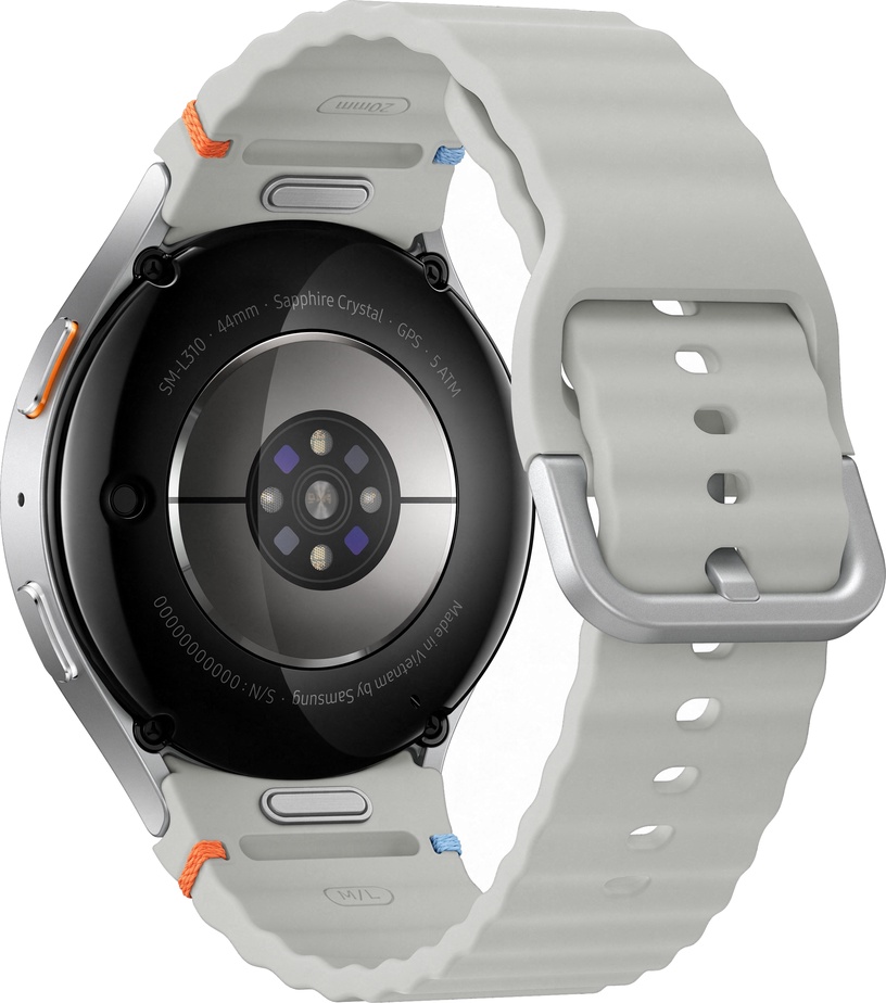 Viedais pulkstenis Samsung Galaxy Watch 7 44mm BT, sudraba