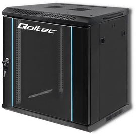Серверный шкаф Qoltec 54464, 60 см x 45 см x 63.5 см