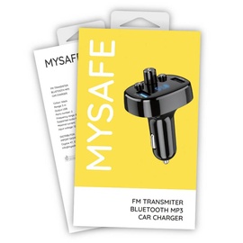 FM-модулятор MySafe FM Bluetooth Transmitter, 12 - 24 В
