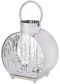 Подсвечник 4Living Lantern Frosty 062568, прозрачный/серебристый