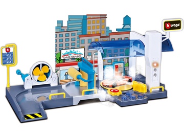 Komplekts Bburago Street Fire Car Wash 18-30406-1