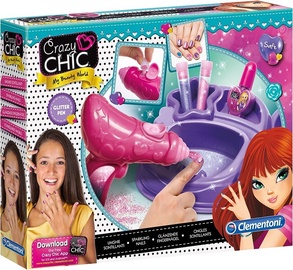 Rotaļlietu skaistumkopšanas komplekts Clementoni Crazy Chic Manicure Set 15179