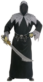 Kostüüm täiskasvanutele Widmann Skull Warlord, must, polüester, M