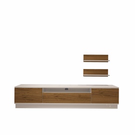 TV-laud Kalune Design Freestyle 180R-BP, pähklipuu, 40 cm x 180 cm x 46 cm