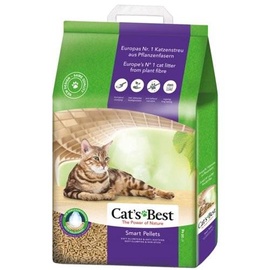 Kaķu pakaiši koka skaidas (cementējošas) Cat's Best Smart Pellets, 2.5 kg, 5 l