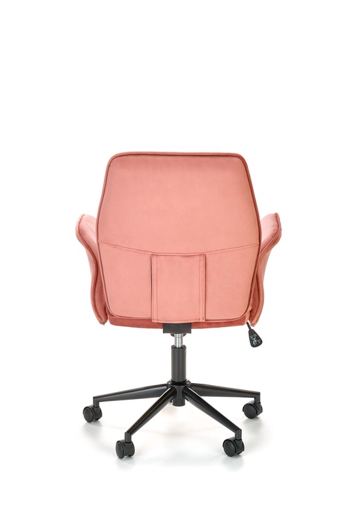 Офисный стул K481, 63 x 65 x 90 - 100 см, розовый