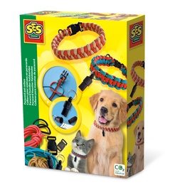 Radošais komplekts SES Creative Paracord Pet Collars 14784S, daudzkrāsaina