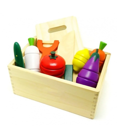 Наборы для игровой кухни Wooden Vegetables And Tools