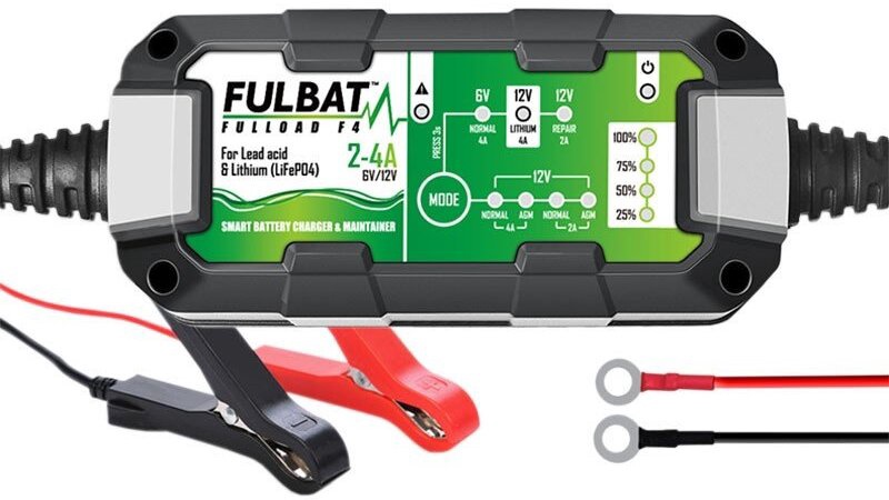 Akulaadija Fulbat Fulload F4, 6 - 12 V, 2 A