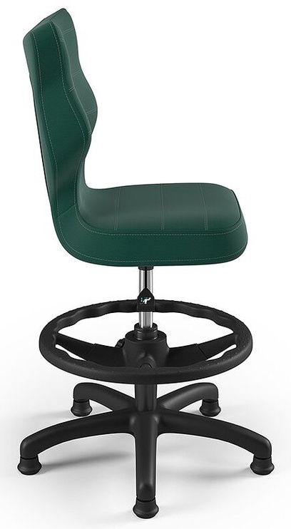 Bērnu krēsls Petit Black VT05 Size 3 HC+F, melna/zaļa, 550 mm x 765 - 895 mm