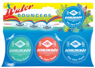 Komplekts Schildkrot Water Bouncer Tropical, zila/sarkana/zaļa, 3 gab.