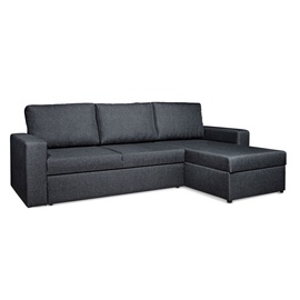 Угловой диван Domoletti, серый, 230 x 73 см x 92 см
