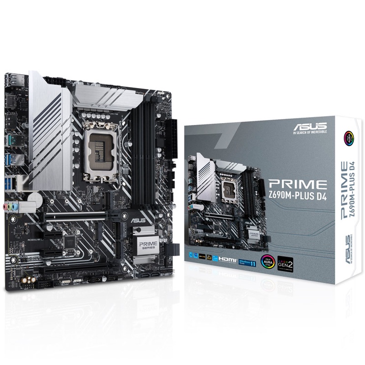 Mātesplate Asus PRIME Z690M-PLUS D4