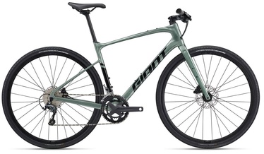 Велосипед gravel Giant FastRoad AR Advanced 2 Misty Forest, 28 ″, XL рама, зеленый