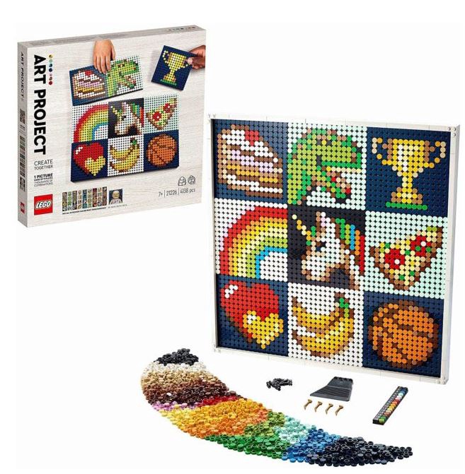 Konstruktor LEGO Art Kunstiprojekt – loome koos 21226