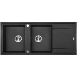 Köögivalamu Laveo Megalo SBE_721T, Black, graniit, 116 cm x 50 cm x 17 cm