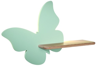 Lampa Candellux Lighting Butterfly, 5W, LED, piparmētra, 40 cm x 29 cm