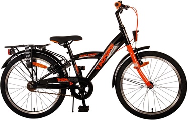Vaikiškas dviratis, miesto Volare Thombike, juodas/oranžinis, 20"