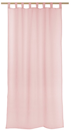 Dienas aizkari THK 079951, rozā, 135 cm x 245 cm