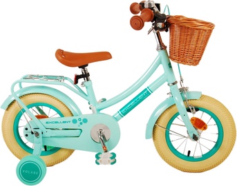 Детский велосипед, городской Volare Excellent, зеленый, 12″