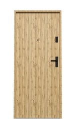 Наружная дверь квартиры Domoletti Classic, левосторонняя, дубовый, 206 x 89 x 5 см
