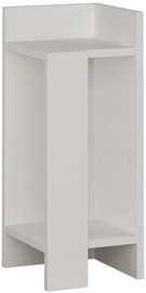 Naktinis staliukas Kalune Design Elos Right 855DTE3501, baltas, 27 x 25 cm x 60 cm