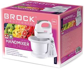 Käsimikser kausiga Brock HMB 3009 WH, valge