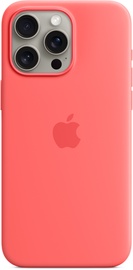 Telefona vāciņš Apple Silicone Case with MagSafe, iPhone 15 Pro, sarkana