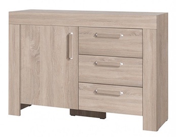 Kummut Cezar REG11, sonoma tamm, 42 cm x 120 cm x 85 cm
