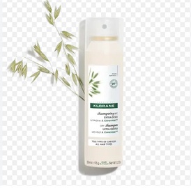 Sausas šampūnas Klorane WITH OAT MILK extra mild dry shampoo 150 ml 1538-90759, 150 ml