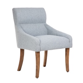 Atzveltnes krēsls Homla Aureva 871530, pelēka, 56 cm x 65 cm x 88 cm