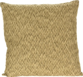 Dekoratyvinė pagalvėlė, žalia/kreminė, 45 cm x 45 cm