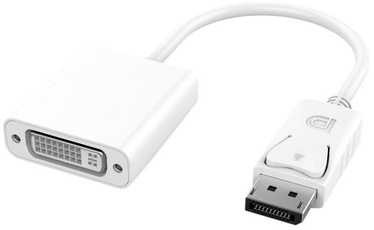 Adapteris MicroConnect DisplayPort to DVI-I DVI male, DisplayPort female, 0.15 m, balta