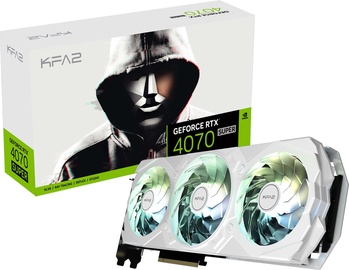 Vaizdo plokštė KFA2 GeForce RTX 4070 Super 47SOM7MD7KWK, 12 GB, GDDR6X