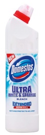 Гель для чистки туалета Domestos Bleach ultra White & Sparkle, 0.75 л