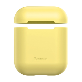 Чехол для наушников Baseus Silica Series Ultra-Thin, желтый