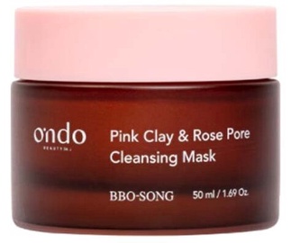 Näomask naistele Ondo Beauty 36.5 Pink Clay & Rose Pore, 50 ml